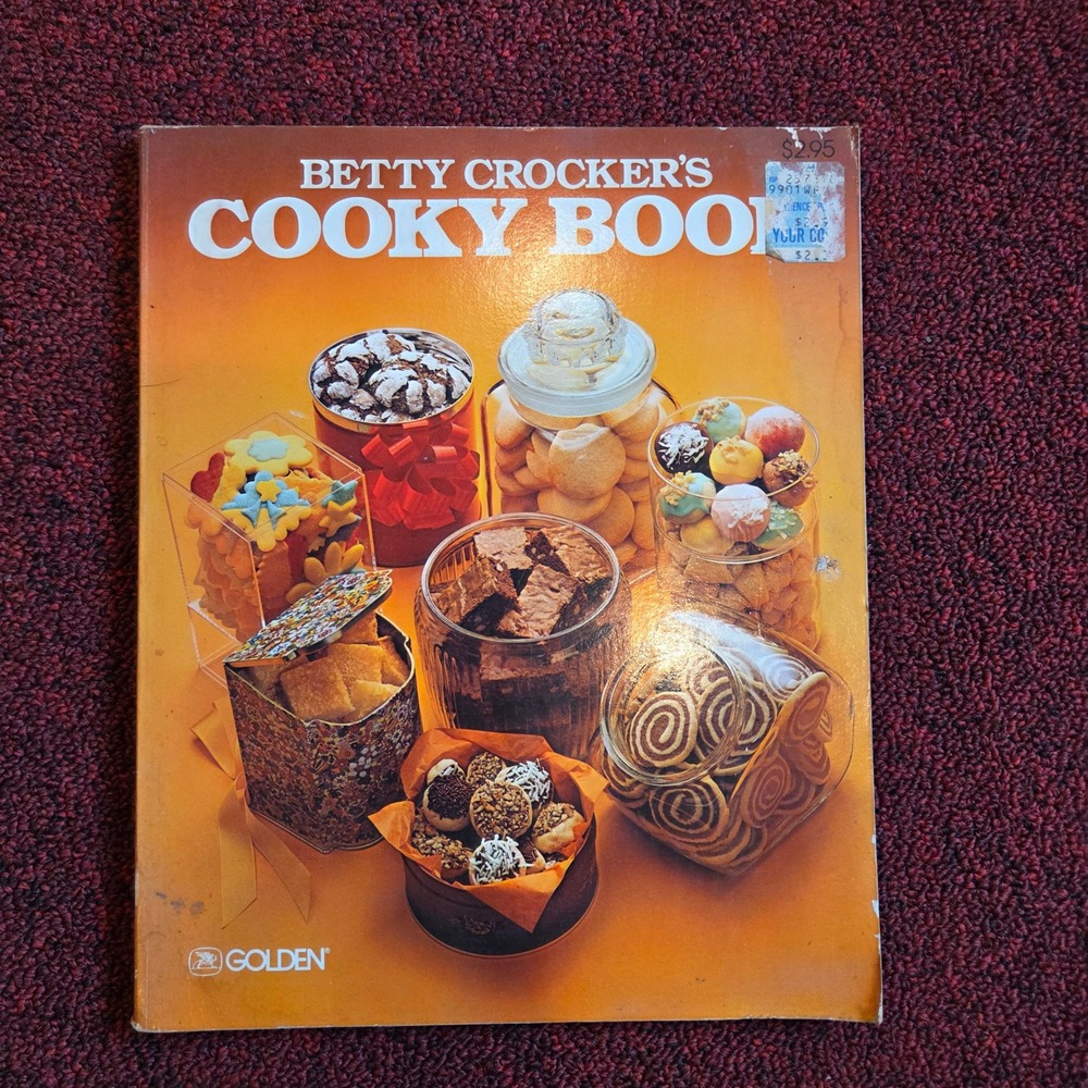 Betty Crocker Cooky Book 1979 Cookbook Recipes Baking Vintage